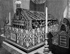 Broussa, in Asia Minor, the ancient Turkish capital: Tomb of Ghazi Osman, the first Sultan, 1890. Creator: Unknown