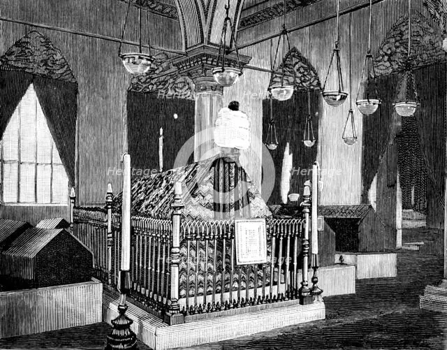 Broussa, in Asia Minor, the ancient Turkish capital: Tomb of Sultan Orkhan, 1890. Creator: Unknown.