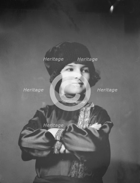 Brovish, Miss, portrait photograph, 1923 Feb. 10. Creator: Arnold Genthe.