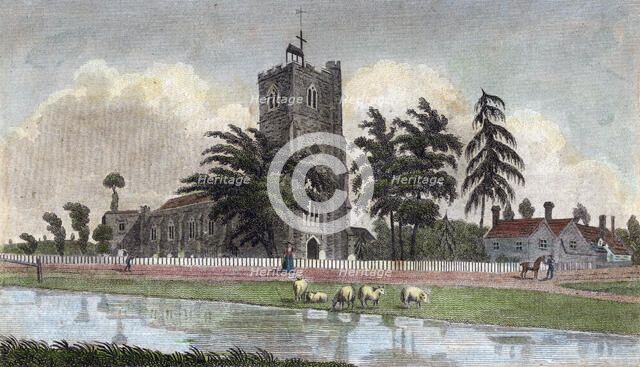 Broxbourne, Hertfordshire, 19th century. Artist: Warren