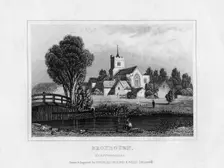 Broxbourne, Hertfordshire, mid 19th century