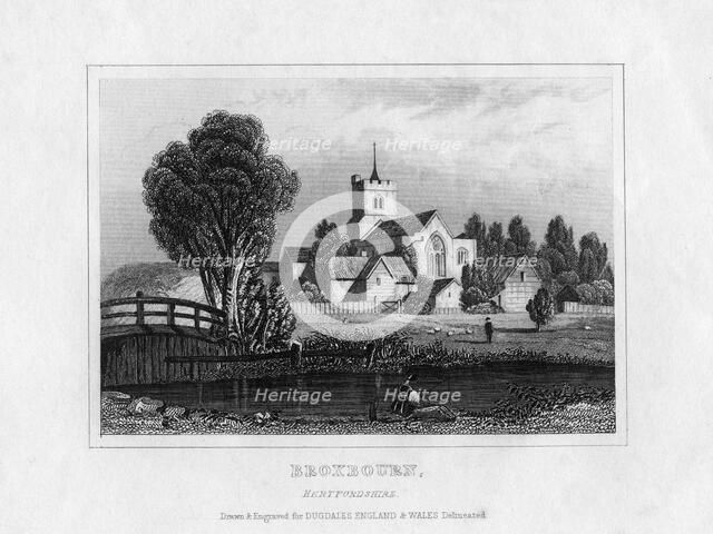 Broxbourne, Hertfordshire, mid 19th century. Artist: Unknown