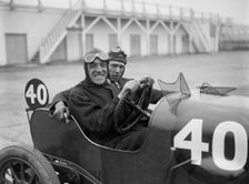 BS Marshall in his Aston Martin at the JCC 200 Mile Race, Brooklands, Surrey, 1921. Artist: Bill Brunell
