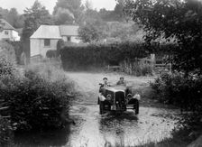 BSA 3-wheeler, B&HMC Brighton-Beer Trial, Windout Lane, near Dunsford, Devon, 1934. Artist: Bill Brunell