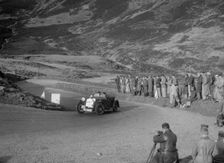 BSA McEvoy Special of Michael McEvoy at the RSAC Scottish Rally, Devil's Elbow, Glenshee, 1934. Artist: Bill Brunell
