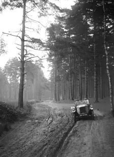 BSA taking part in the JCC General Efficiency Trial, Oxshott Woods, Surrey, 1923. Artist: Bill Brunell