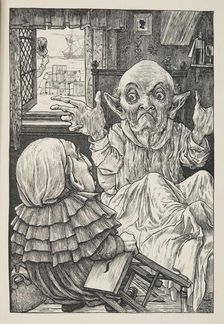 But oh, beamish nephew, beware of the day pub. 1876. Creator: Henry Holiday (1839 - 1927)