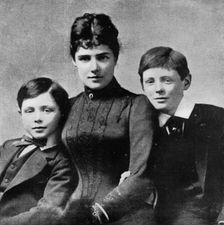 But at least happiness could be found at home with mother and brother John 1889, (1945)