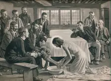 But He That Is Greatest Among You Shall Be Your Servant 1911, (1911). Artist: Gunning King
