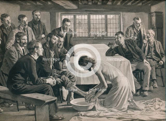 'But He That Is Greatest Among You Shall Be Your Servant', 1911, (1911). Artist: Gunning King.