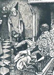 But This Course Did Not Please His Subjects., 1899, (1923). Artist: Byam Shaw