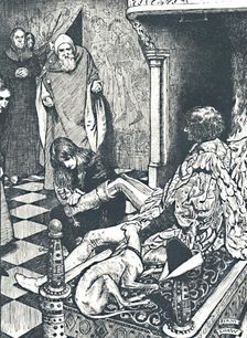 But This Course Did Not Please His Subjects., 1899, (1923). Artist: Byam Shaw