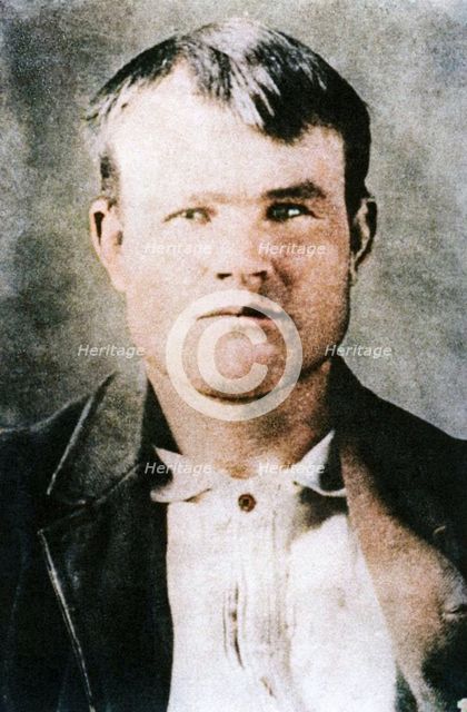 Butch Cassidy, American outlaw, 1894-1896 (1954). Creator: Unknown.