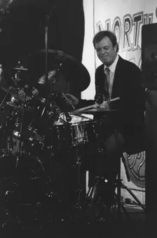 Butch Miles, North Sea Jazz Festival, Netherlands, 1993. Creator: Brian Foskett