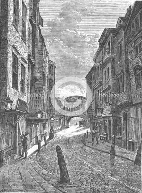 Butchers Row, 1800 (1897). Artist: Unknown.