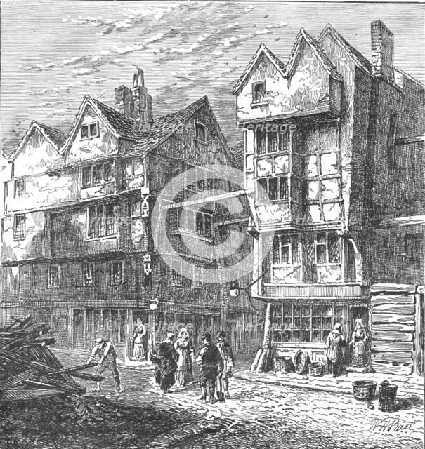 Butchers Row, 1800 (1897). Artist: Unknown.