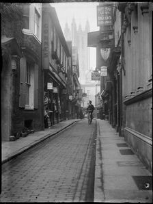 Butchery Lane, Canterbury, Kent, 1904. Creator: Katherine Jean Macfee