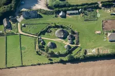 Butser Ancient Farm, an archaeological open air museum, Petersfield, Hampshire, 2016. Creator: Damian Grady