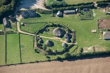 Butser Ancient Farm, an archaeological open air museum, Petersfield, Hampshire, 2016. Creator: Damian Grady
