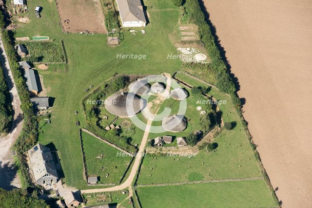 Butser Ancient Farm, an archaeological open air museum, Petersfield, Hampshire, 2016. Creator: Damian Grady.
