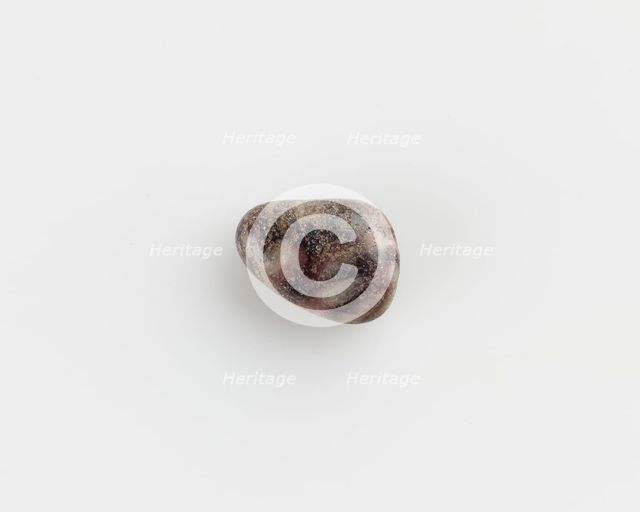 Button, of heart-shaped form, Ptolemaic Dynasty or Roman Period, 305 BCE-14 CE. Creator: Unknown.