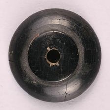 Button or Bead, Iran, 9th-11th century. Creator: Unknown