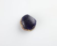 Button bead; fragmentary, Ptolemaic Dynasty or Roman Period, 305 BCE-14 CE. Creator: Unknown