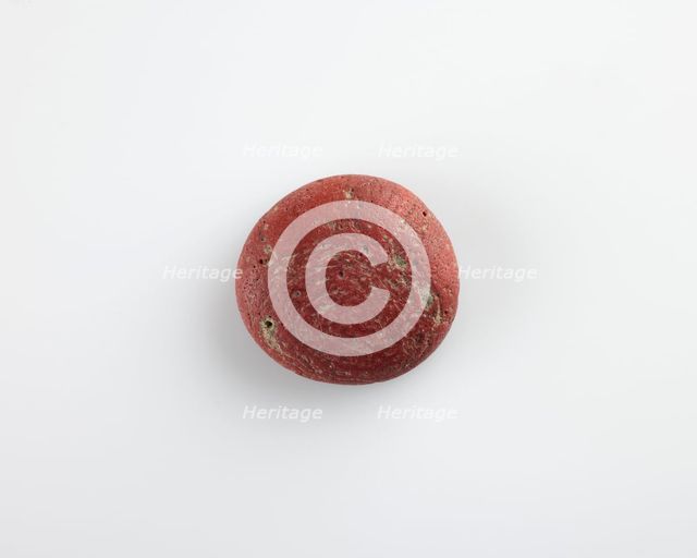 Button bead, Ptolemaic Dynasty or Roman Period, 305 BCE-14 CE. Creator: Unknown.