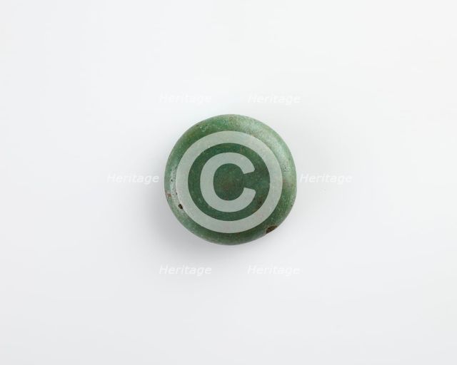 Button bead, Ptolemaic Dynasty or Roman Period, 305 BCE-14 CE. Creator: Unknown.