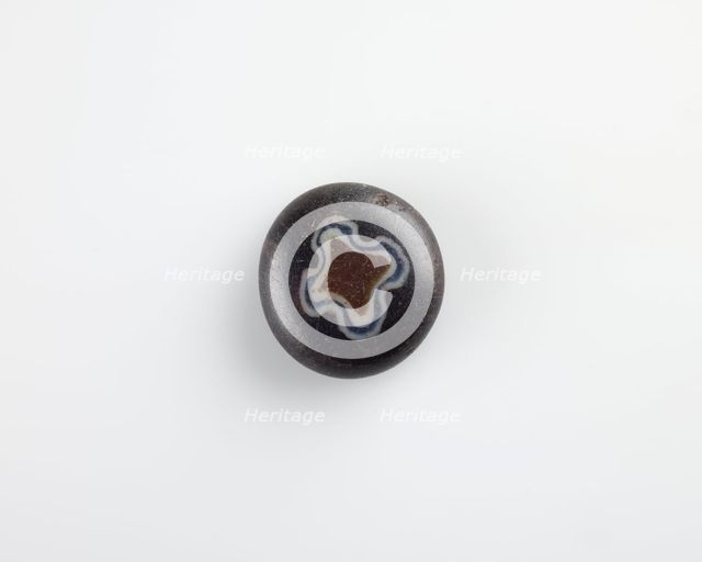 Button bead, Ptolemaic Dynasty to Roman Period, late 4th century BCE-early 1st century CE. Creator: Unknown.