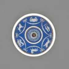 Button with Signs of the Zodiac, Burslem, Late 18th century. Creator: Wedgwood