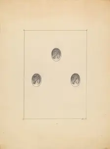 Buttons, c. 1936. Creator: Michael Fenga