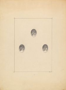 Buttons, c. 1936. Creator: Michael Fenga