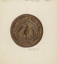 Butter Mold, 1935/1942. Creator: Charlotte Angus