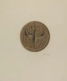 Butter Mold, 1935/1942. Creator: Albert J. Levone