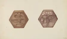 Butter Mold, c. 1938. Creator: Robert Pohle