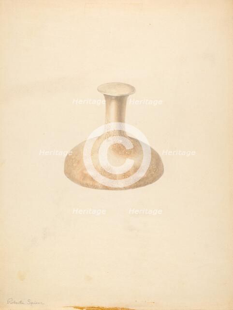 Butter Mold, c. 1939. Creator: Roberta Spicer.