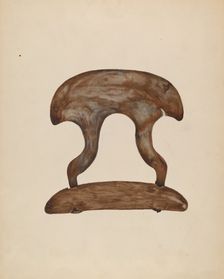 Butter Molder, 1935/1942. Creator: Della Button