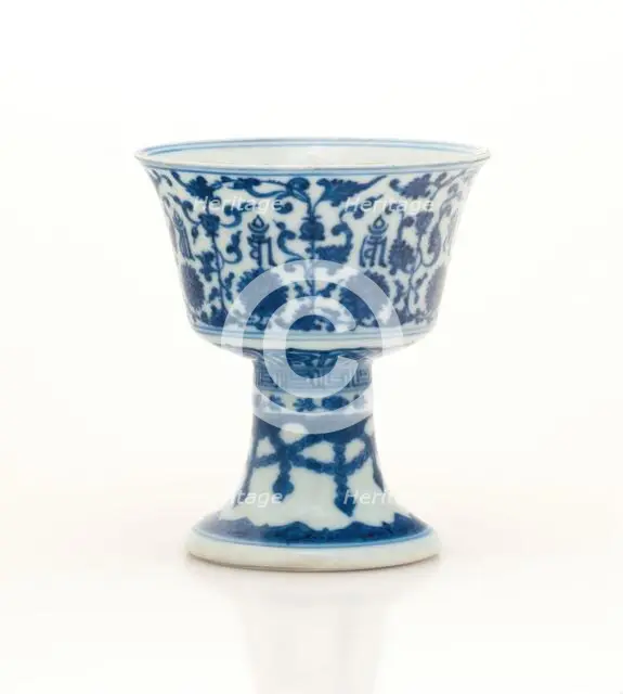 Butter cup, 18th century. Creator: Unknown.