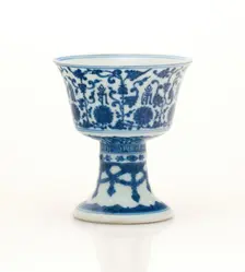 Butter cup, 18th century. Creator: Unknown