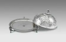 Butter dish, 1853/65. Creator: Gorham Manufacturing Company