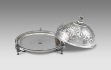 Butter dish, 1853/65. Creator: Gorham Manufacturing Company