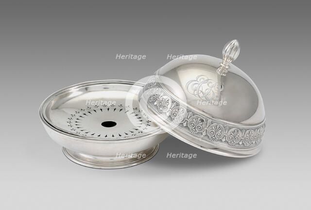 Butter dish, 1894. Creator: Gorham Manufacturing Company.