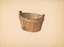Butter Firkin, 1939. Creator: Orison Daeda