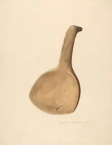 Butter Ladle, 1939. Creator: Alexander Anderson