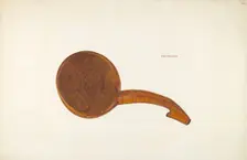 Butter Scoop, c. 1940. Creator: Chris Makrenos