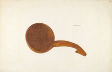 Butter Scoop, c. 1940. Creator: Chris Makrenos