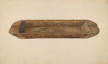 Butter Tub, 1939. Creator: Albert Geuppert