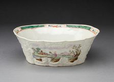 Butter Tub, Worcester, c. 1755. Creator: Royal Worcester