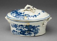 Butter Tub, Worcester, c. 1760. Creator: Royal Worcester